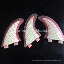 2015 new style honeycomb fiberglass surf fins